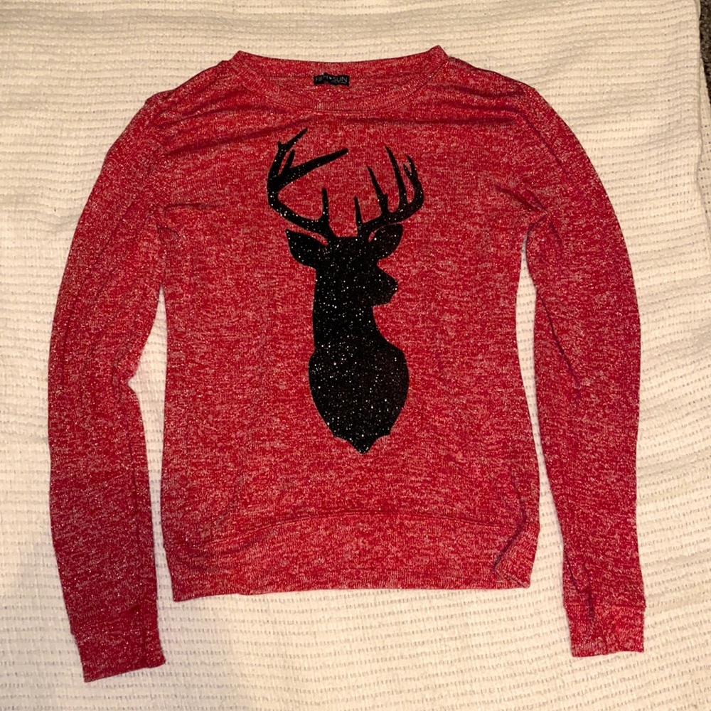 Christmas Glitter Deer